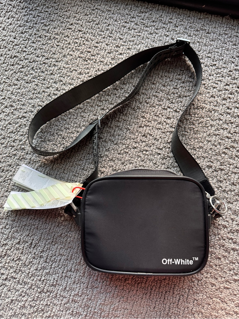 Off-White Black Crossbody Bag